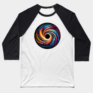 Black Hole (Singularity) Baseball T-Shirt